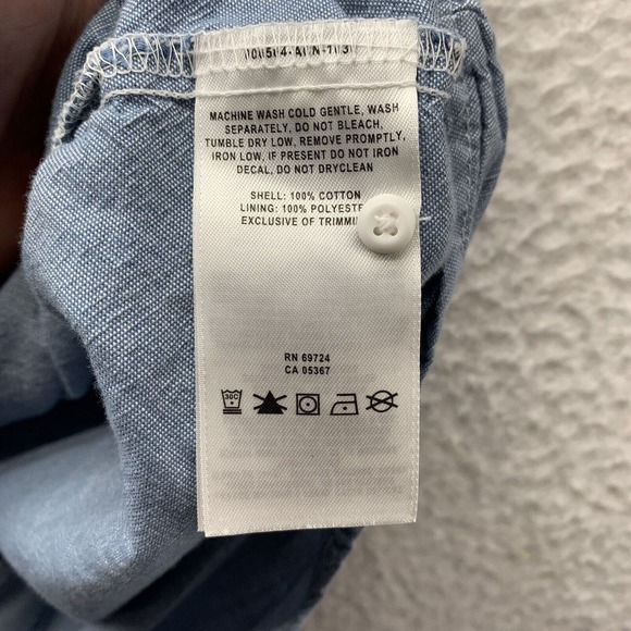 Columbia PFG Pearl Snap Shirt Mens XXL 2XL Blue Fishing Outdoors VentedFM1019 - Picture 11 of 12